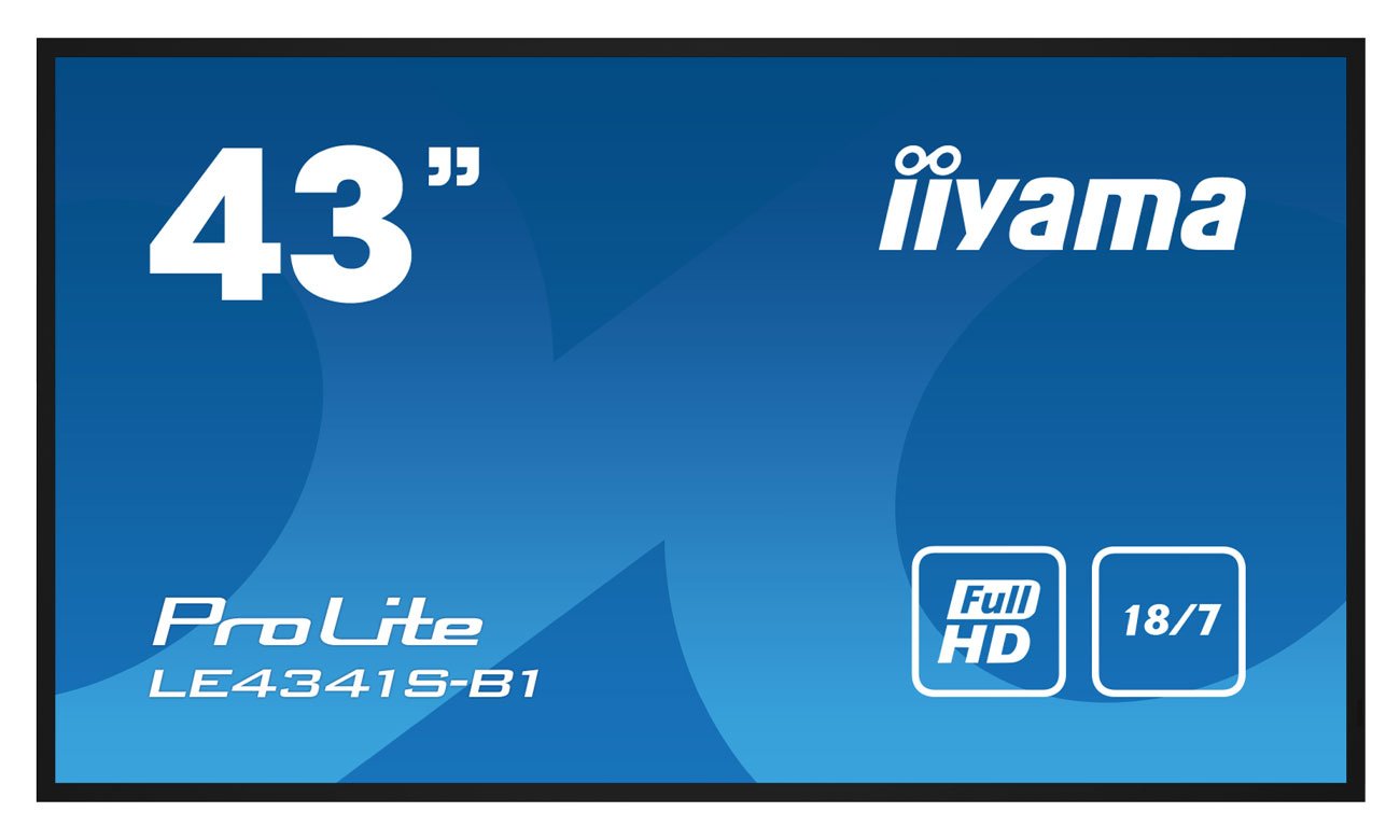 iiyama LE4341S-B1 вид спереди