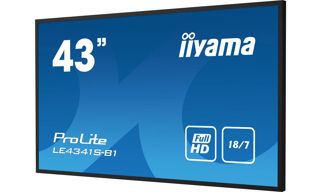 iiyama LE4341S-B1 вид спереди