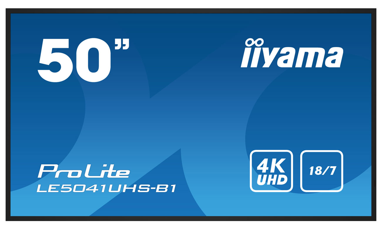 iiyama LE5041UHS-B1 вид спереди