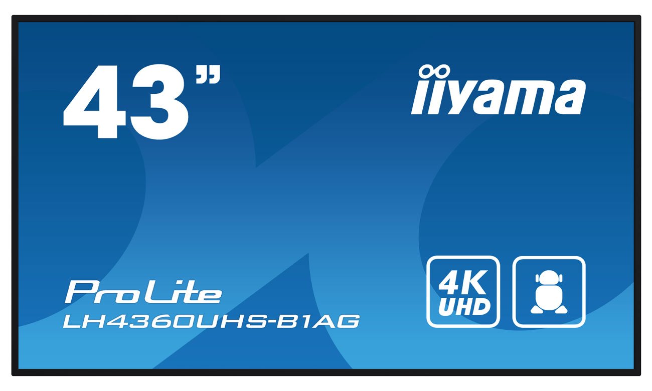 iiyama LH4360UHS-B1AG вид спереду