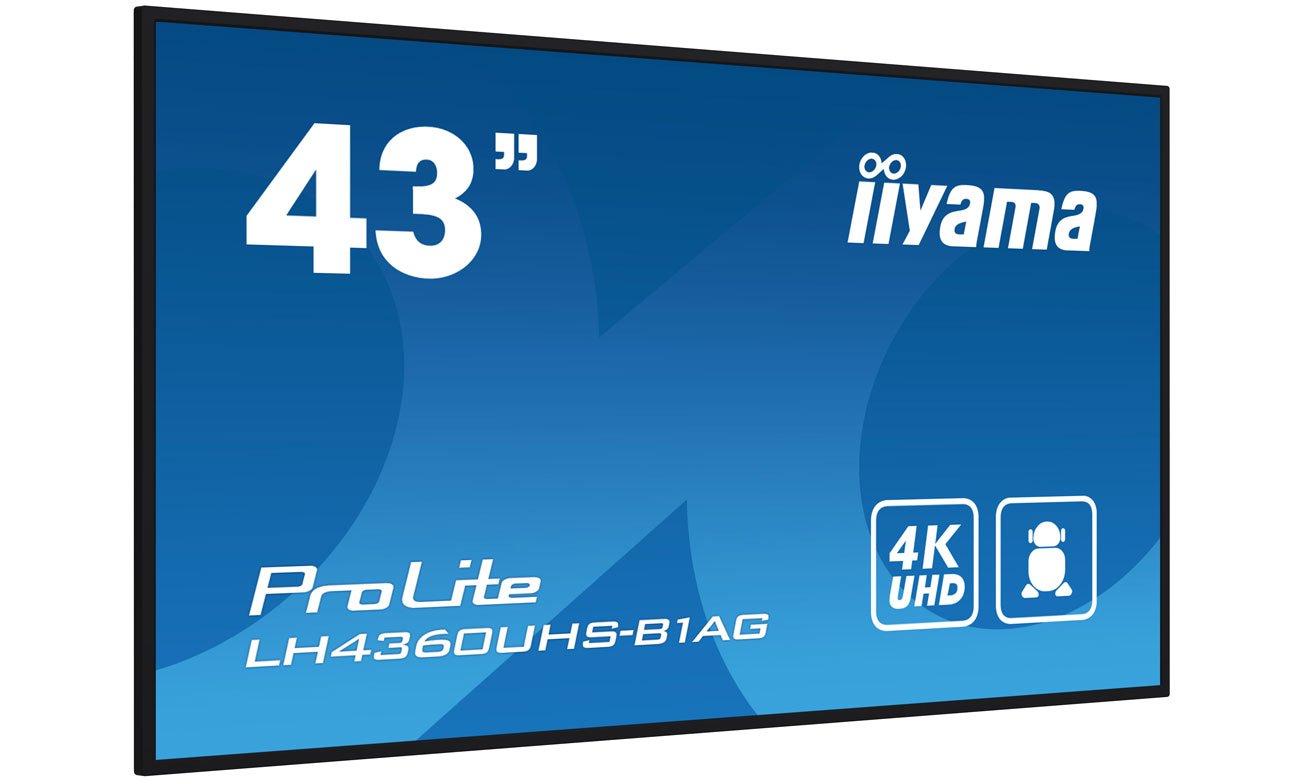 iiyama LH4360UHS-B1AG вид спереди