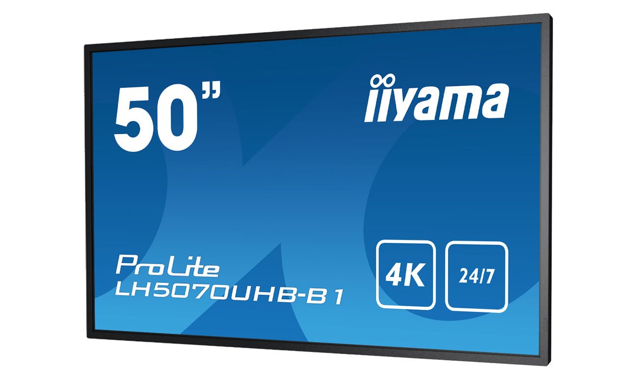 iiyama LH5070UHB-B1 вид спереди