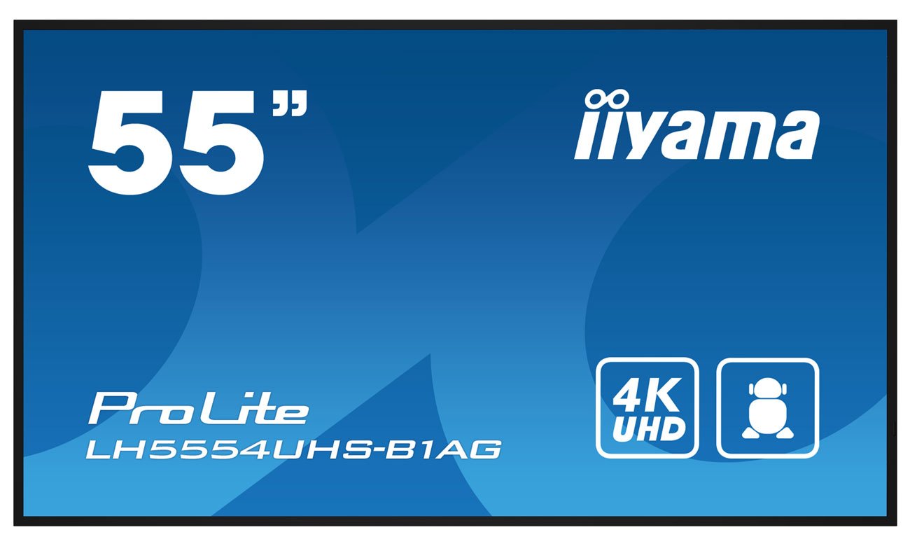 iiyama LH5554UHS-B1AG вид спереду