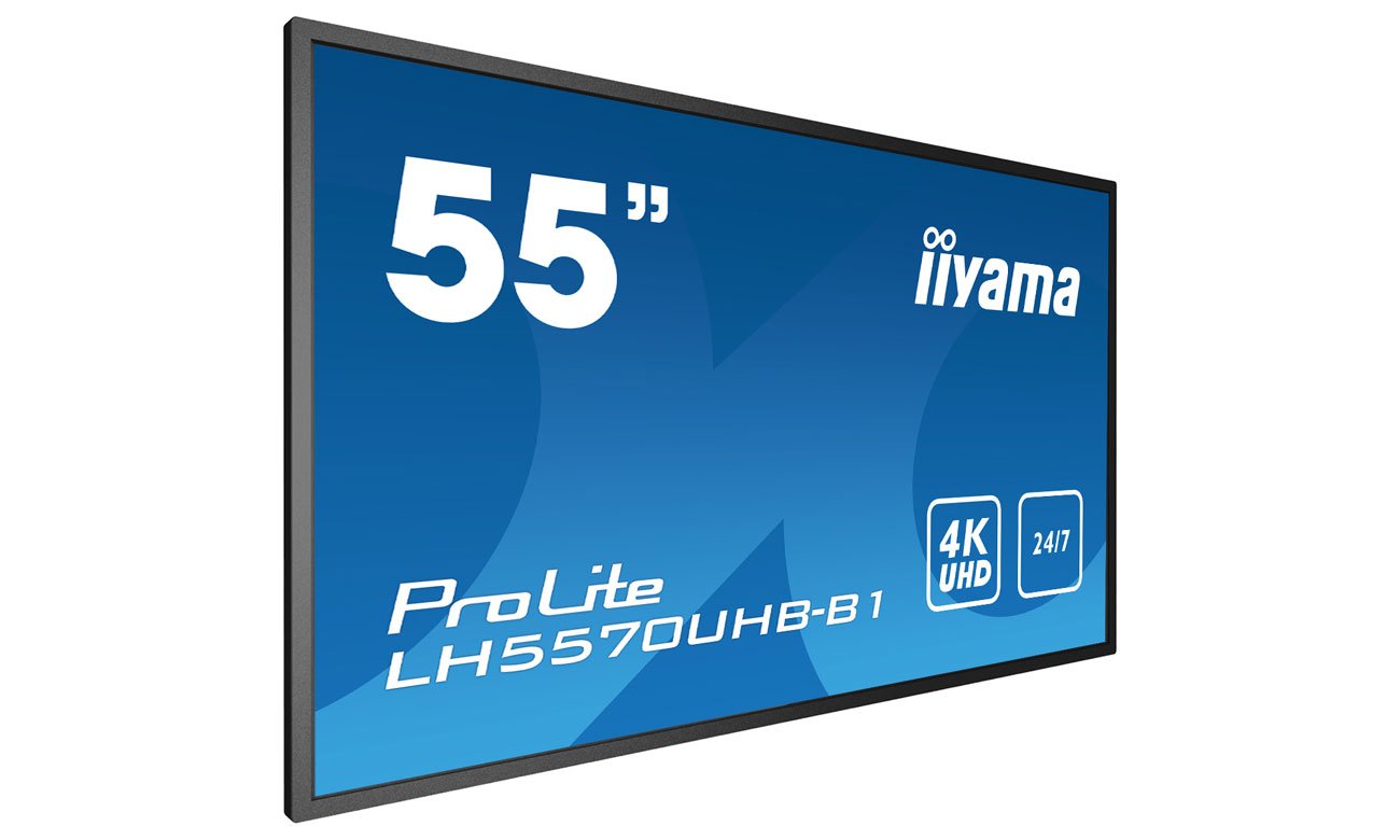 iiyama LH5570UHB-B1 вид спереди