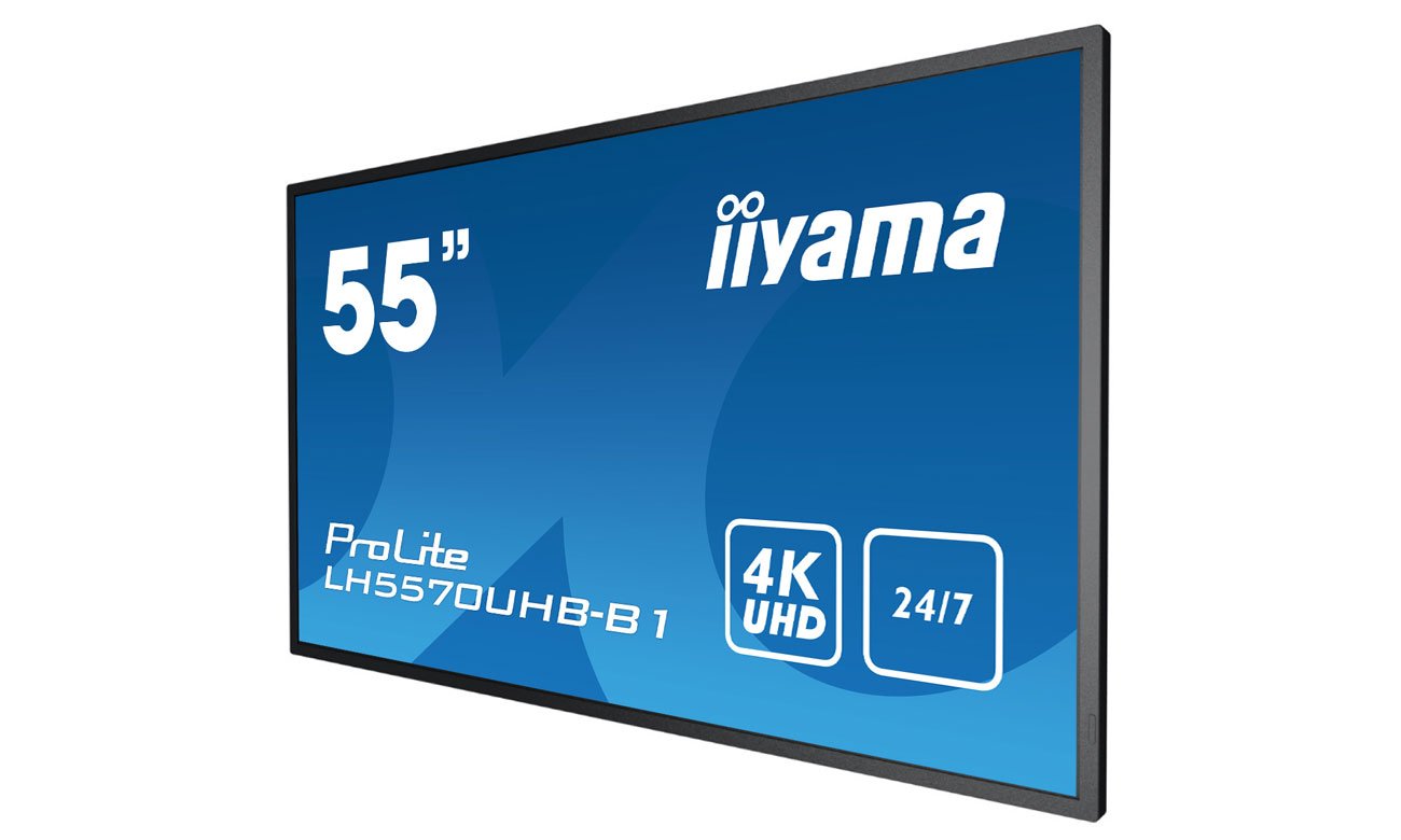 iiyama LH5570UHB-B1 вид спереди