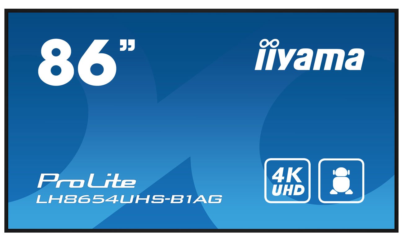 iiyama LH8654UHS-B1AG вид спереди