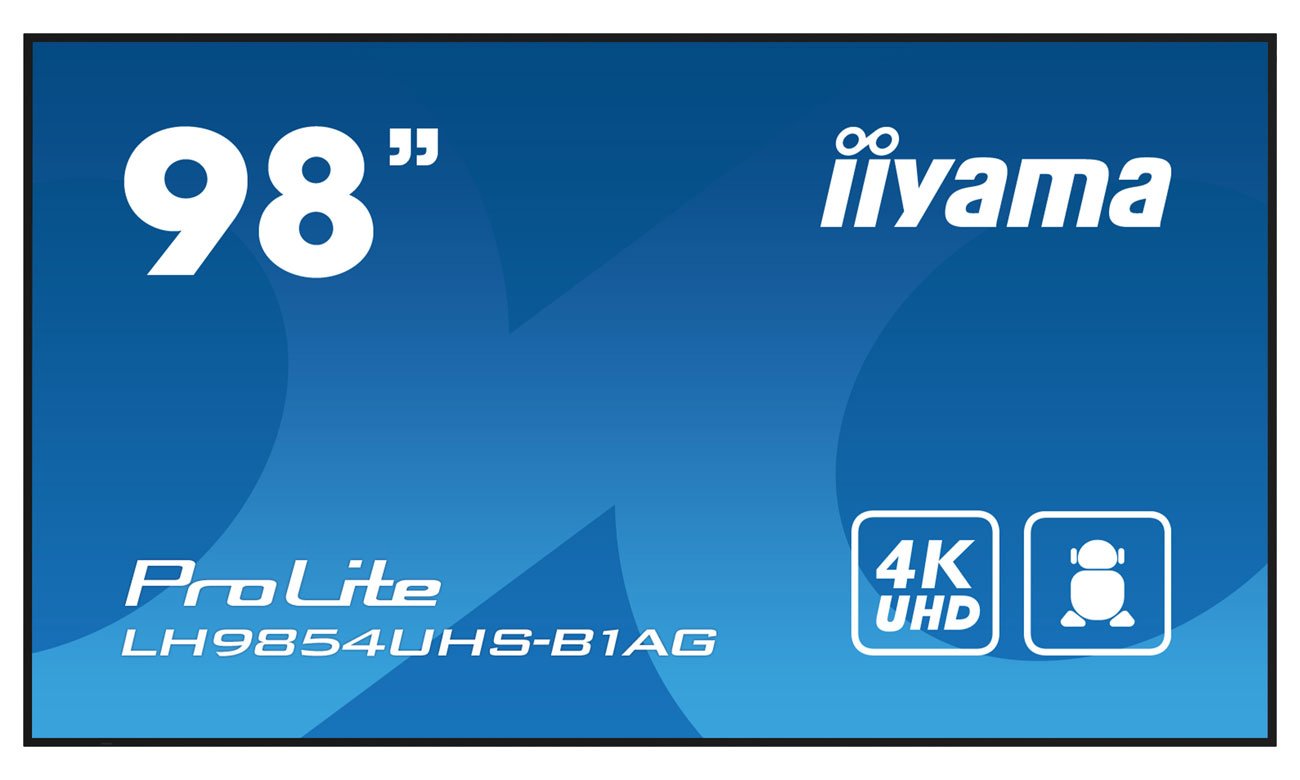 iiyama LH9854UHS-B1AG вид спереду