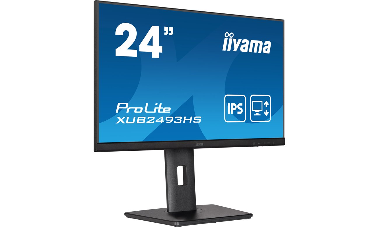 iiyama Prolite XUB2493HS-B5 передний угол