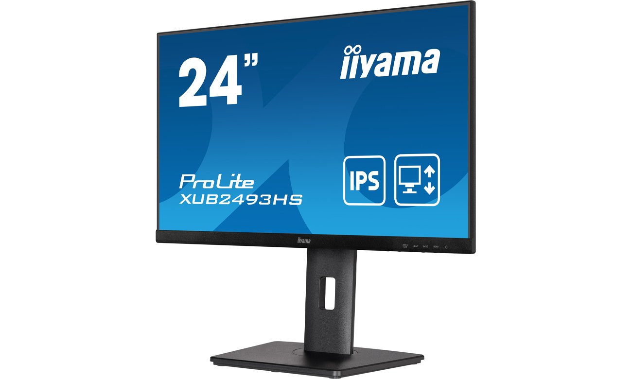 iiyama Prolite XUB2493HS-B5 передний угол