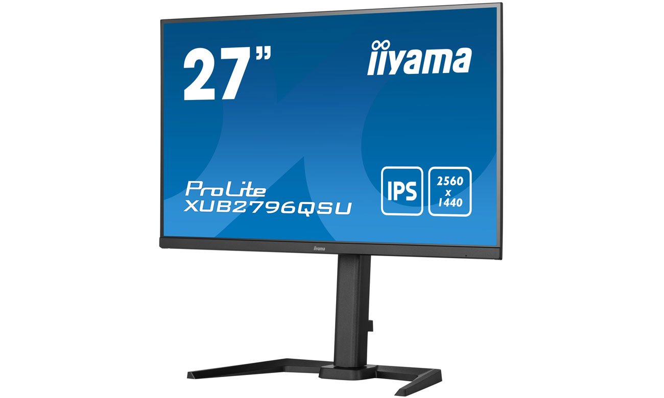 iiyama Prolite XUB2796QSU-B5 передний угол