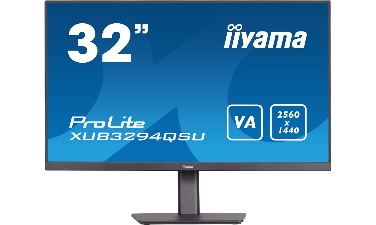 iiyama ProLite XUB3294QSU-B1 вид спереди