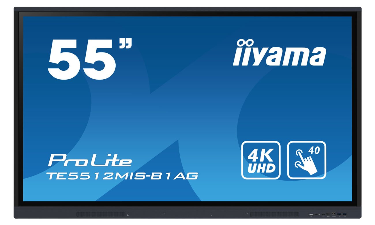 iiyama TE5512MIS-B1AG X вид спереди