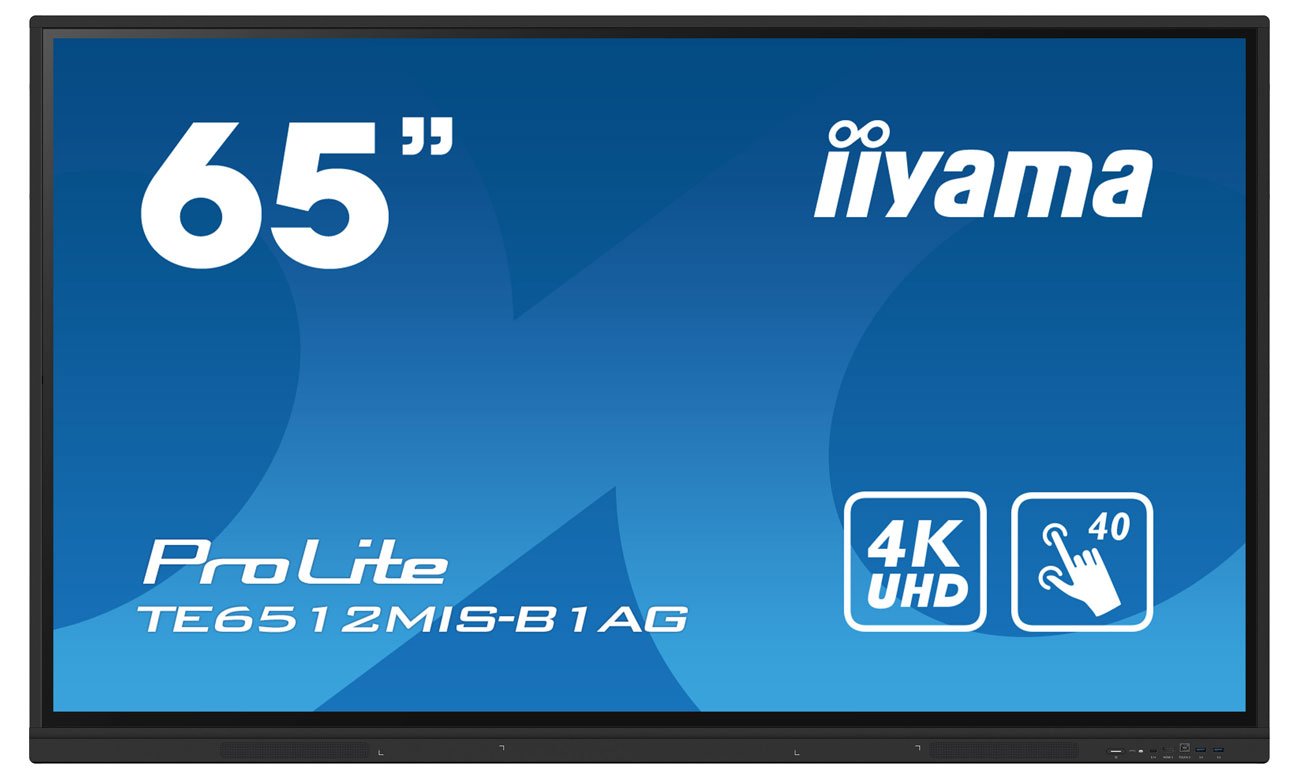 iiyama TE6512MIS-B1AG X вид спереди