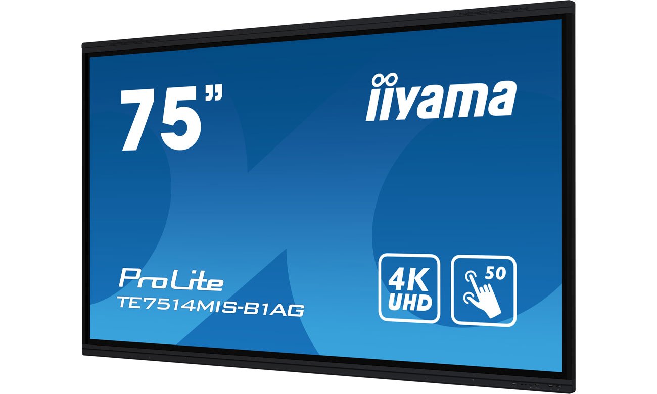 iiyama TE7514MIS-B1AG X вид спереди