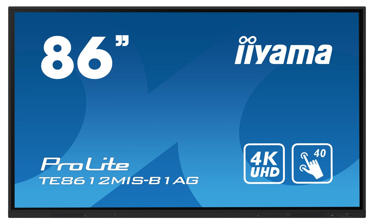 iiyama TE8612MIS-B1AG X вид спереди