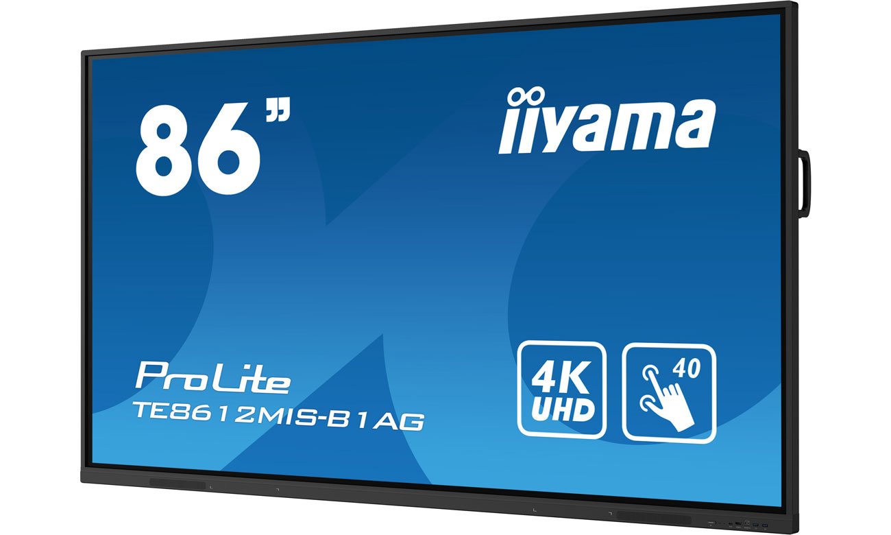 iiyama TE8612MIS-B1AG X вид спереди