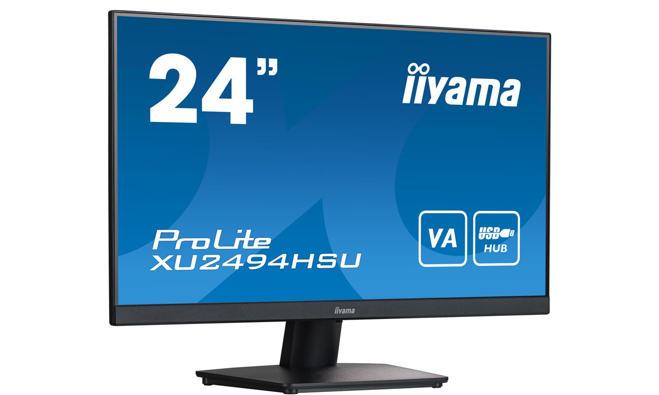 iiyama Prolite XUB2494HSU передній кут огляду