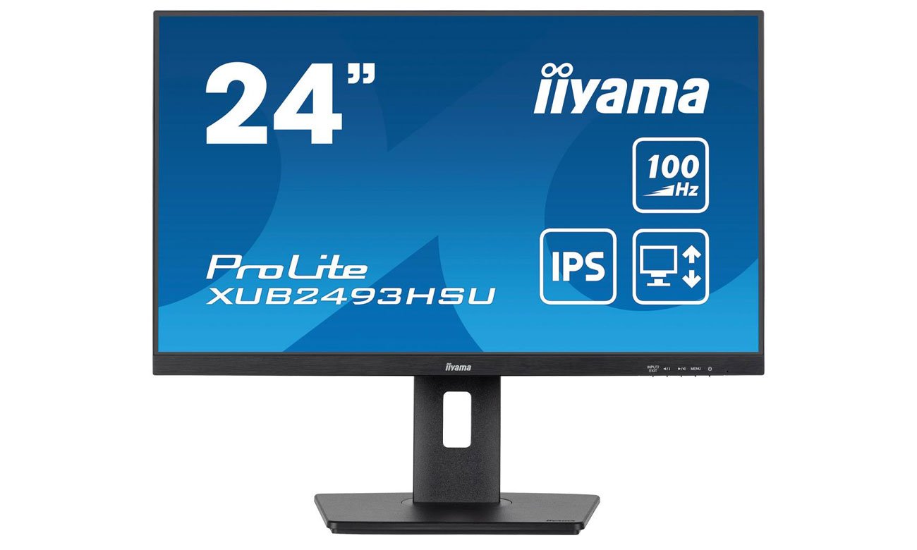 iiyama XUB2493HSU-B6 вид спереди