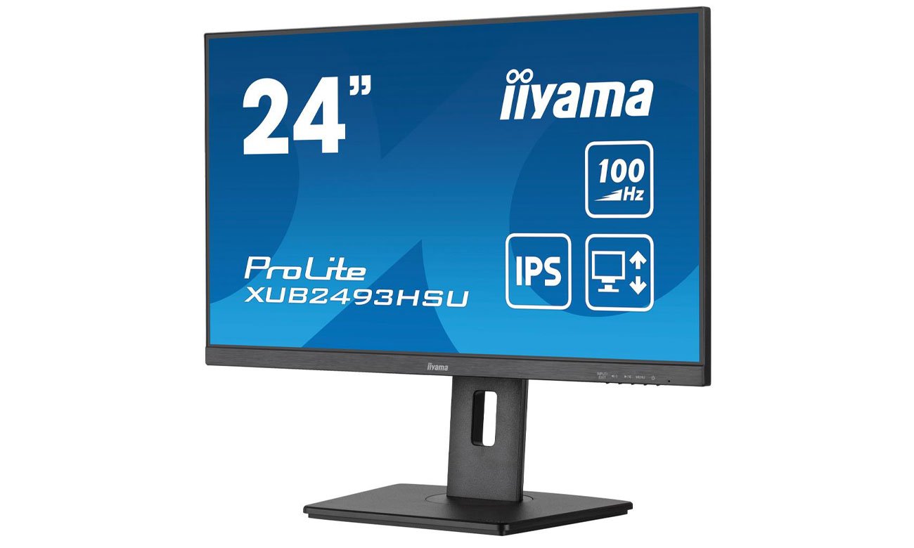 iiyama XUB2493HSU-B6 вид спереди