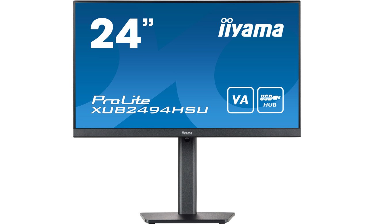 iiyama XUB2494HSU-B2 вид спереди