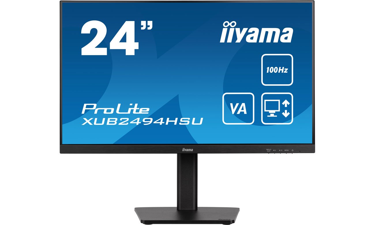 iiyama XUB2494HSU-B6 вид спереди