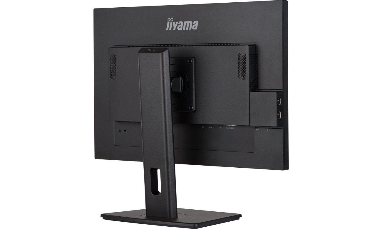 iiyama ProLite XUB2495WSU-B5 вид ззаду