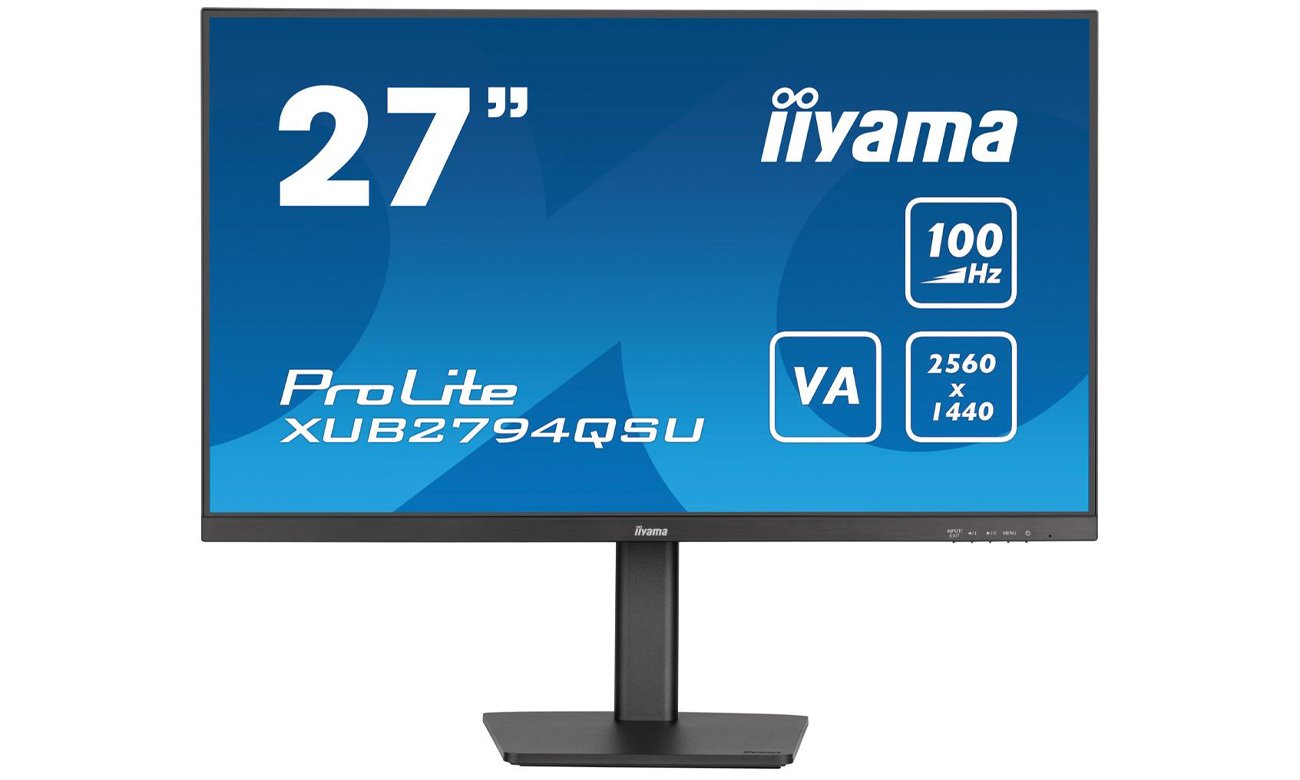 iiyama XUB2794QSU-B6 вид спереди