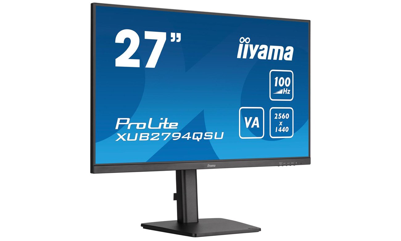 iiyama XUB2794QSU-B6 вид спереди