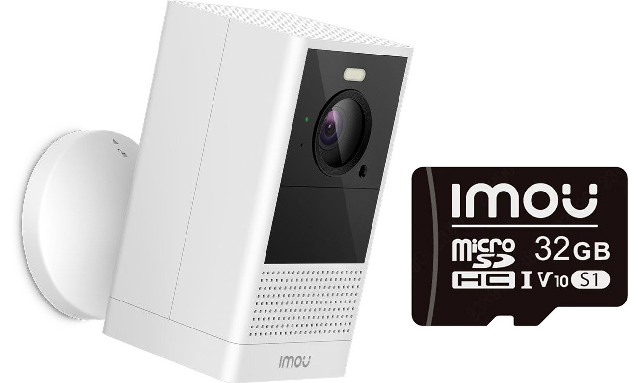 Imou Cell 2 Smart Camera White + карта пам'яті Imou 32 Гб