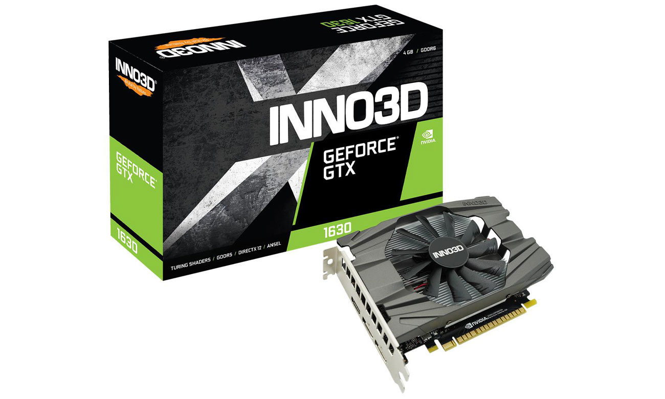 Inno3D GeForce GTX 1630 Compact 4 ГБ GDDR6