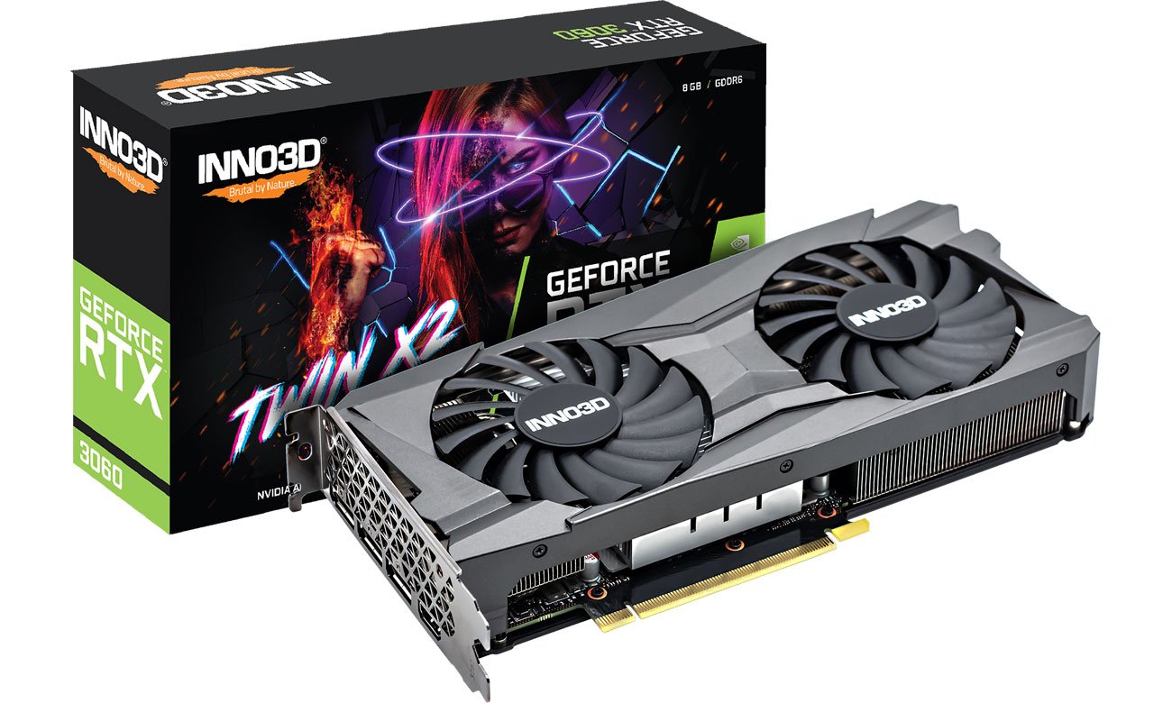 Inno3D GeForce RTX 3060 Twin X2 OC 8 ГБ GDDR6