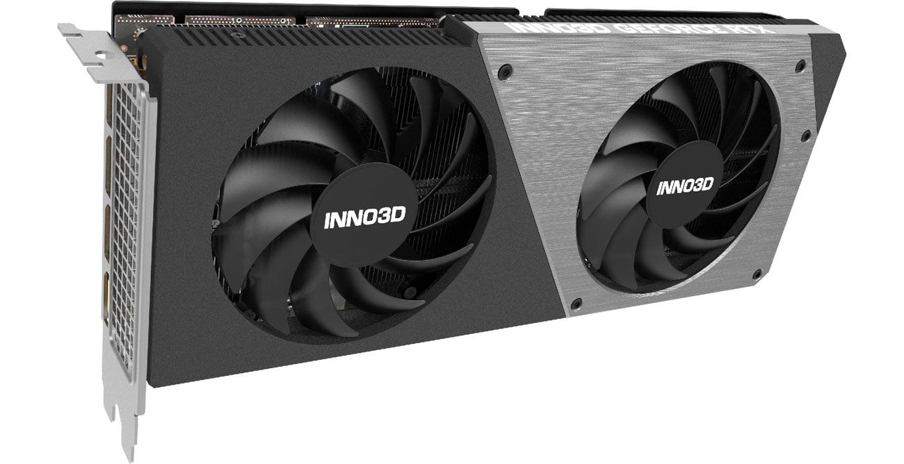 Охлаждение Inno3D GeForce RTX 4060 Ti Twin X2