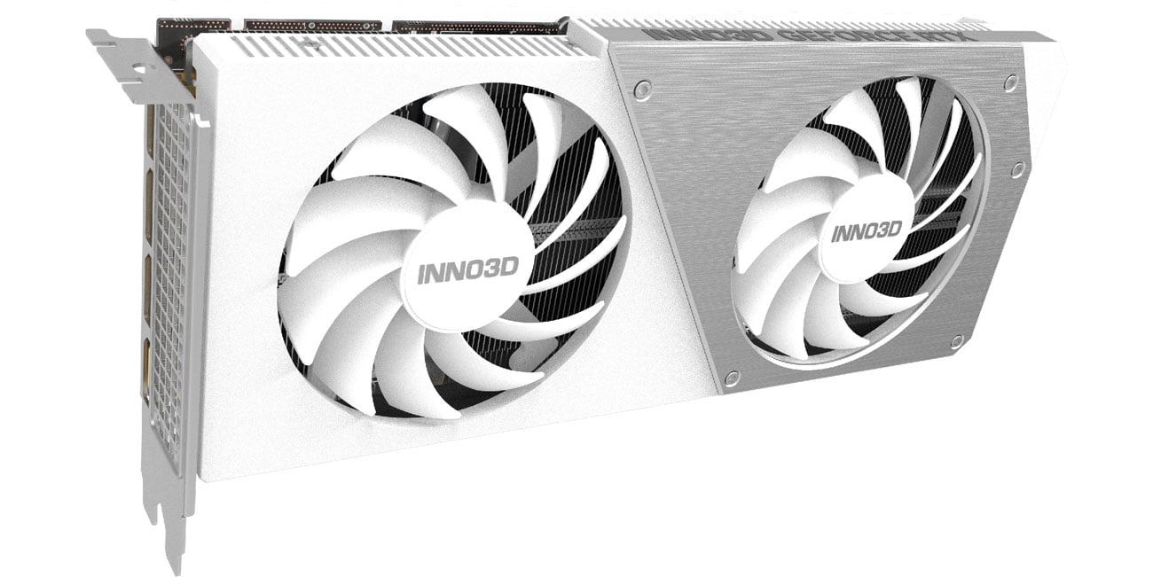 Кулер Inno3D GeForce RTX 4060 Ti Twin X2 OC White