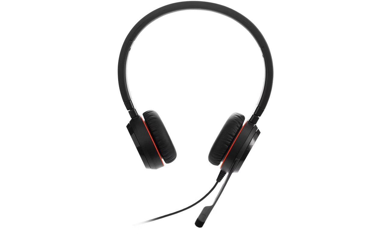 Стереогарнітура Jabra Evolve 20SE – вид спереду