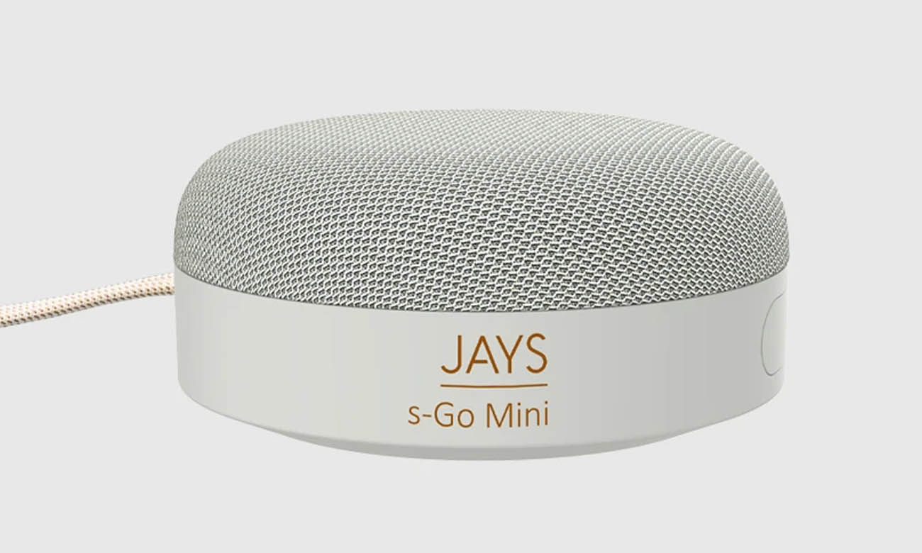 Портативная колонка Jays s-Go Mini белая