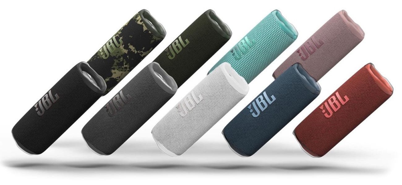 Водонепроницаемая беспроводная колонка JBL Flip 6 синего цвета