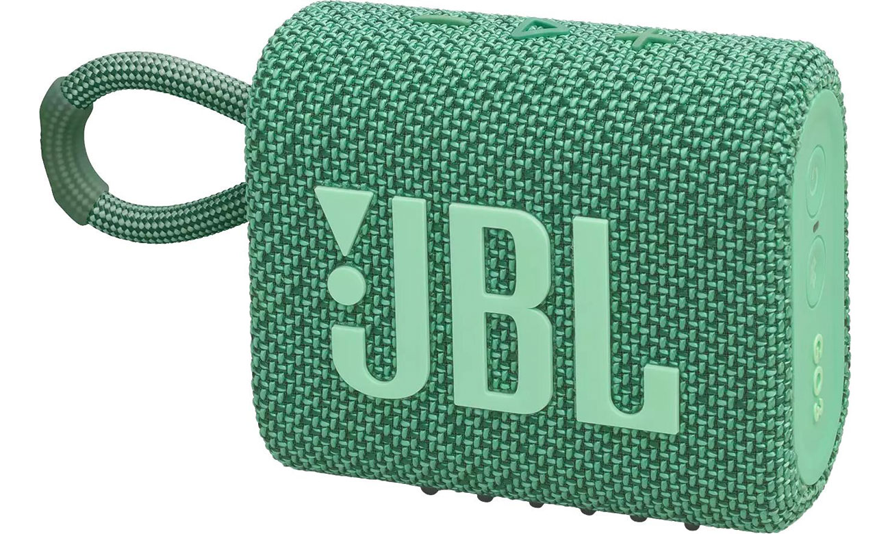 JBL Go 3 Eco кутовий вид спереду