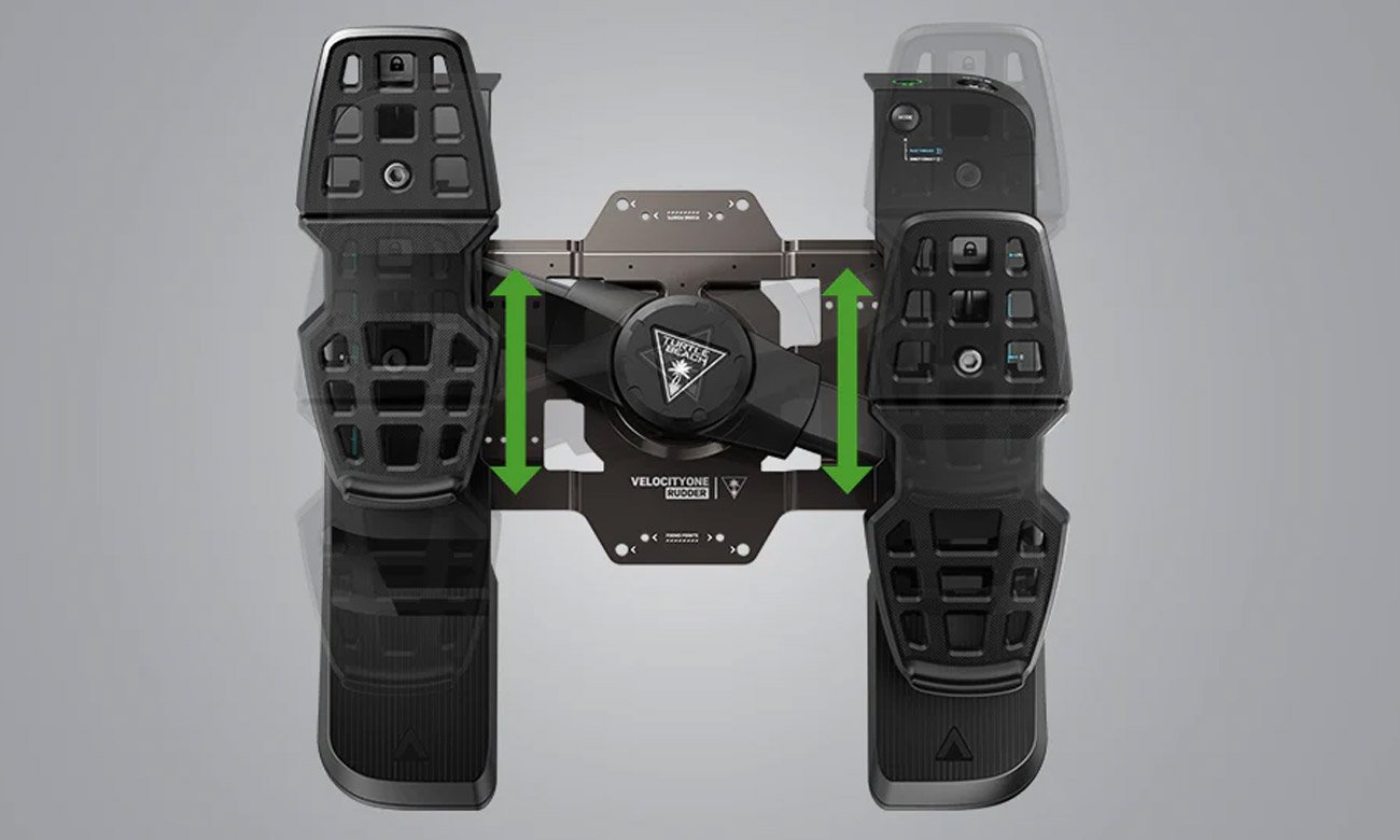 Turtle Beach VelocityOne Rudder Planet Pedals - Дифференциальный тормоз