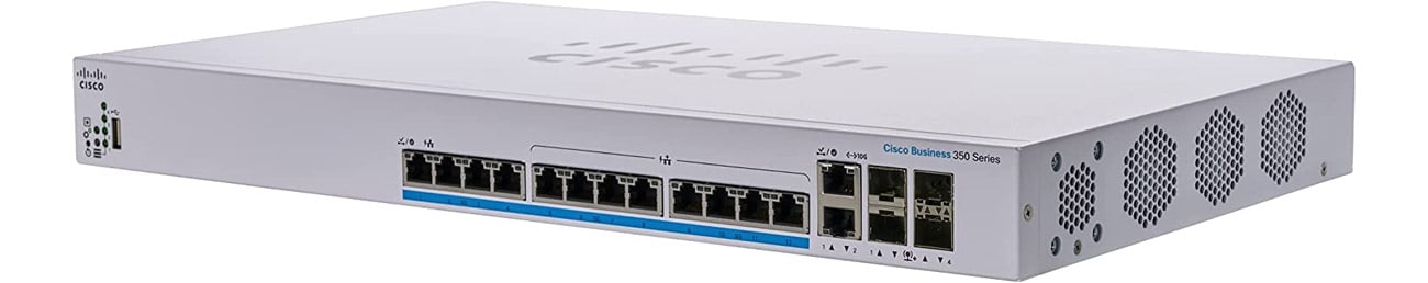 Коммутатор Cisco CBS350-12NP-4X-EU