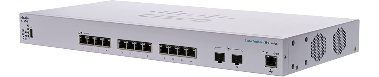 Коммутатор Cisco CBS350-12XT-EU