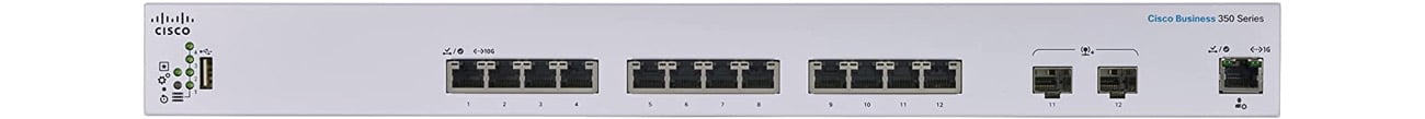 Коммутатор Cisco CBS350-12XT-EU Фронт