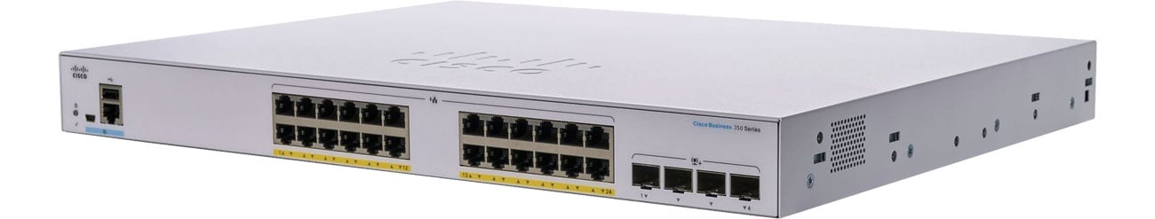 Коммутатор Cisco CBS350-24FP-4X-EU