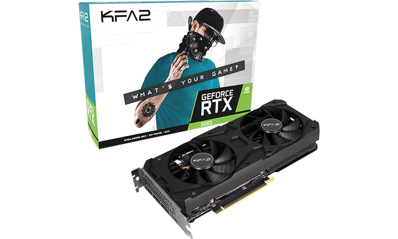 KFA2 GeForce RTX 3060 1-Click OC Feature 8GB GDDR6