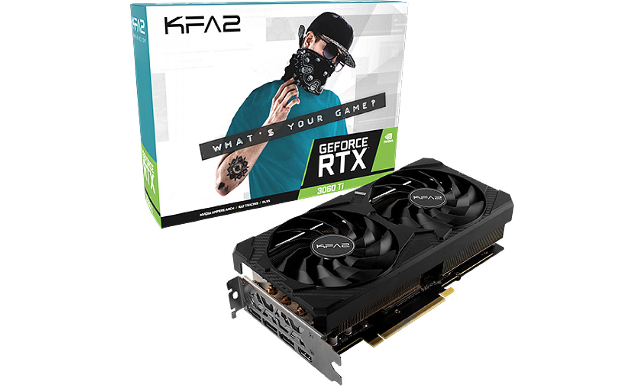 KFA2 GeForce RTX 3060 Ti Plus 1-Click OC V2 8 ГБ GDDR6X