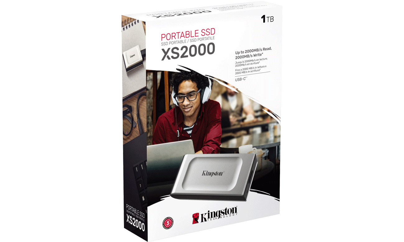 Kingston SXS2000 1TB USB 3.2 Gen 2x2 Silver SXS2000/1000G