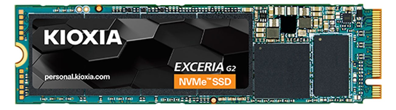 KIOXIA1TB M.2 PCIe NVMe EXCERIA G2 SSD