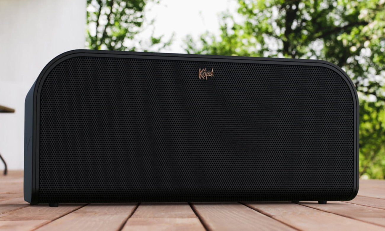 Чорний портативний динамік Klipsch Groove XXL - два 2-дюймові повнодіапазонні динаміки