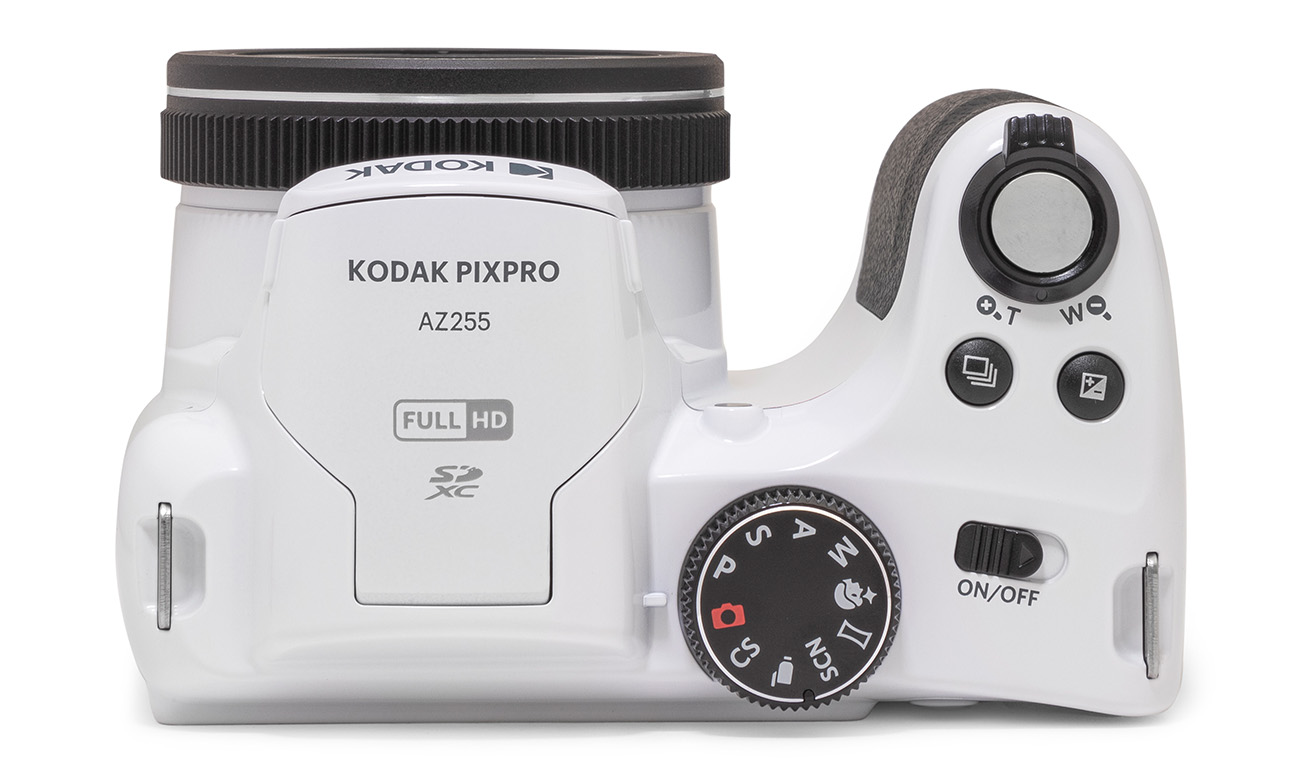 Компактний фотоапарат Kodak AZ255WH бiлий