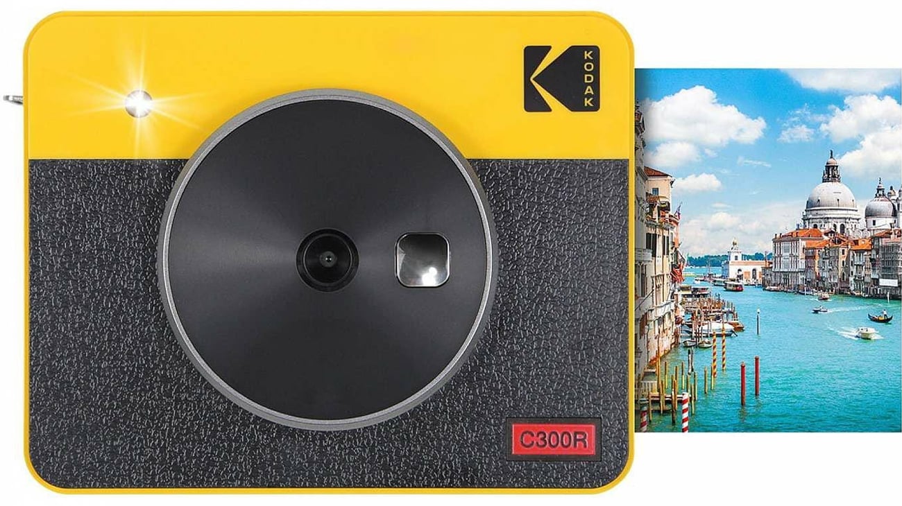 Kodak Mini Shot 3 Retro Yellow + набор аксессуаров