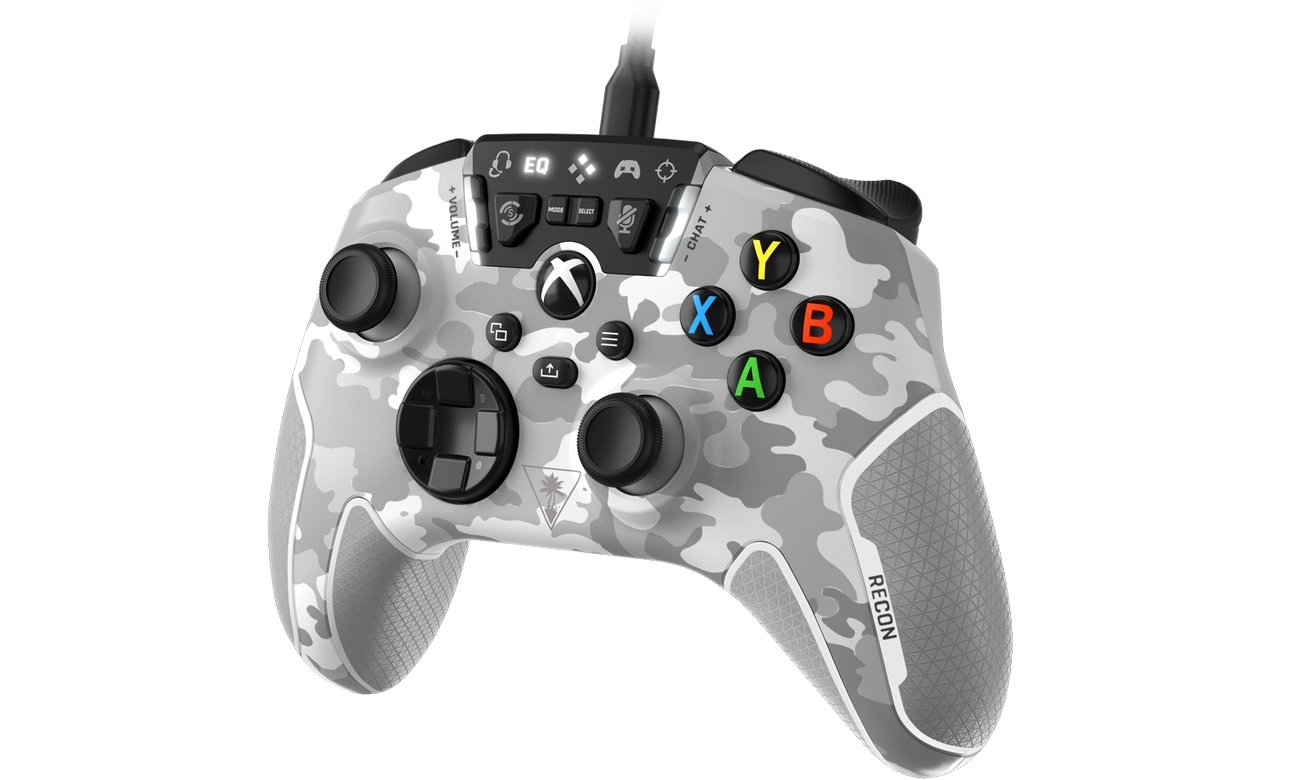 Turtle Beach Recon Arctic Camo Controller – вид спереди под углом